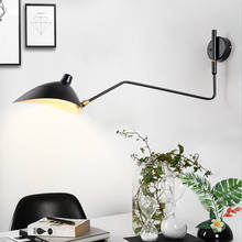 Retro Loft Industrial Vintage Wall Lamps French Designer Rotating Sconce Wall Lights For Home Decoration Lighting 2024 - buy cheap