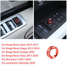 Car Rear View Mirror Adjustment Knob Decorate Cover Trim,For LandRover Defender,Discovery 5,Range Rover Sport&Evoque&Velar&Vogue 2024 - buy cheap