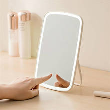 Youpin LED makeup mirror Touch-sensitive control LED natural light fill adjustable angle Brightness lights long battery Hi 2024 - buy cheap