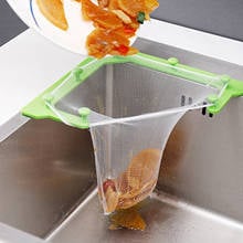 Multifunctional Triangle Drainage Rack Kitchen Sink Leftovers Filter Hanging Net Drain Basket Kitchen Anti-blocking Funnel 2024 - buy cheap