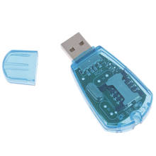 Kit de lector de tarjetas SIM USB, lector de tarjetas SIM GSM, CDMA, SMS, copia de seguridad + CD 2024 - compra barato