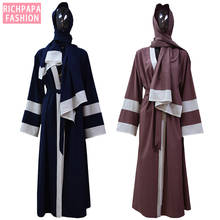Abaya Dubai Bangladesh Islam Kaftan Malaysia Kimono Cardigan Muslim Dress Women With Hijab Caftan Turkish Islamic Clothing 2024 - buy cheap