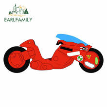 EARLFAMILY-pegatina impermeable de dibujos animados para coche, vinilo para tabla de surf, para Akira, color rojo, 13x11cm 2024 - compra barato