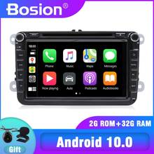 8'' 2din android 10 Car DVD player for Volkswagen GOLF 5 6 POLO PASSAT CC TIGUAN TOURAN EOS SHARAN SCIROCCO TRANSPORTER T5 CADDY 2024 - buy cheap