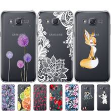 Чехол для Samsung Galaxy J5 SM-J500F Мягкий силиконовый чехол ТПУ для Samsung J5 2015 задняя крышка 360 полная защитная задняя крышка 2024 - купить недорого