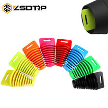 ZSDTRP-tapón de silicona para tubo de escape de motocicleta todoterreno, silenciador de escape, tapón de lavado impermeable, 33-62mm 2024 - compra barato