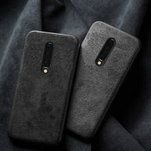 Genuine Leather case for Oneplus 7 pro 9 pro 6T 6 7t 8pro nord shockproof Leather fabric back cover for One plus 7 pro 5 5t 7t 2024 - buy cheap