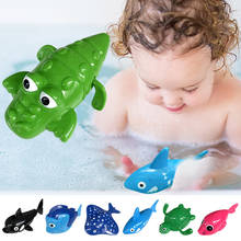Juguetes de baño de animales marinos para niños, tanque de pesca, decoración de bañera, Playa y piscina 2024 - compra barato