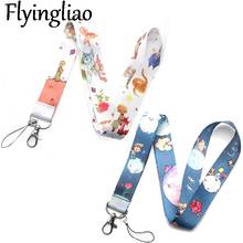 Little prince Neck Keychain Necklace Webbings Ribbons Anime Cartoon Neck Strap Lanyard ID badge Holder Keychain Lanyards Gifts 2024 - buy cheap