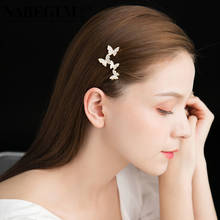 ZHANG TAI TAI Women Metal Hair Clip Geometric Hairpin Gold Butterfly Hairgrip Barrette Headwear Girls Headband Hair Accessories 2024 - buy cheap