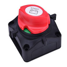 Battery Disconnect Cut On/Off Rotary Switch 12V Boat RV ATV Marine Boat Switch Red Key Cut Off Battery Main Kill Switch Isolator 2024 - buy cheap