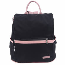 Casual Oxford Backpack Women Black Waterproof Nylon School Bags For Teenage Girls High Quality Fashion Travel Tote Sac A Main 2024 - buy cheap