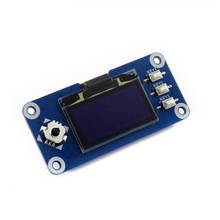 AiSpark 1,3 дюймовый oled-дисплей шляпа для Raspberry Pi 2B/3B/3B +/Zero W, 128x64 пикселей, SPI, igc интерфейс, встроенный контроллер 2024 - купить недорого