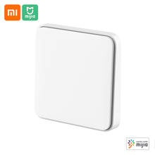 Xiaomi Mijia-Control de luz inteligente para el hogar, interruptor de pared inalámbrico de malla Dual abierta, simple y a través de la aplicación Mi Home, Original 2024 - compra barato