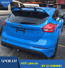 Aerofólio traseiro para carro, asa traseira, material abs de alta qualidade, spoiler traseiro cor, para ford focus 2012 a 2015 2024 - compre barato