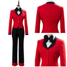 Hazbin Cosplay CHARLIE Cosplay Costume Red Uniform Outfits Halloween Carnival Suit 2024 - buy cheap