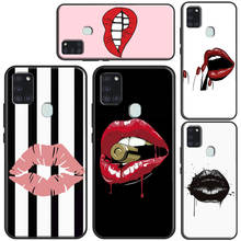 Sexy Lips Fashion Cover Case For Samsung A32 A52 A72 A12 A42 A21S A20e A11 A31 A51 A71 A10 A30S A40 A50 A70 2024 - buy cheap