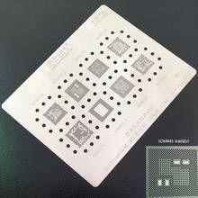 Amaoe BGA Reballing Stencil FOR Qualcomm SDM710 SDM845 SDM660 SDM636 MTK MT6771V MT6739V MT6763V MT6757V CPU Reballing Tin 2024 - buy cheap