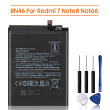 Bateria de substituição bn46 para xiaomi redmi note8 nota 8 8t redmi 7 redmi7 nota 6 note6 bateria recarregável 4000mah 2024 - compre barato