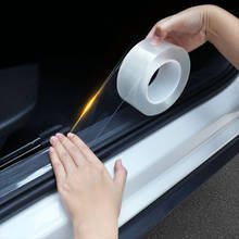 Protector de umbral de puerta de coche, cinta adhesiva Nano para parachoques de Peugeot 3008, 208, 308, 508, 408, 2008, 307, 4008, Traveler Expert 2024 - compra barato