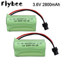 3.6v Battery AA 2800mah Ni-mh rechargeable Batteries Pack for RC car Remote control electric toys car electric tools model car 2024 - buy cheap