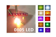 0805 smd led Red Yellow Green White BIUE Orange light emitting diode 2.0*1.2*.0.8mm 500PCS 2024 - buy cheap