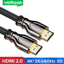 Vothoon 4K HDMI-compatible HDMI to HDMI 2.0 Cable Ethernet Cable for PS3 Projector HD LCD Apple TV Computer laptop to Displayer 2024 - buy cheap