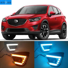 Luz de circulación diurna DRL para Mazda CX-5 CX5 2012-2016, relé de lámpara antiniebla, luz LED diurna, estilo de coche, envío gratis 2024 - compra barato