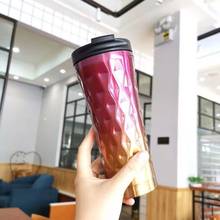 US Fashion 480ml Portable Thermos Bottle Stainless Steel Water Bottle Vacuum Flasks Stainless Steel Mug Insulated Cup 2024 - buy cheap