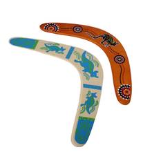 New Kangaroo Throwback V Shaped Boomerang Flying Disc Throw Catch Outdoor Game 2024 - buy cheap
