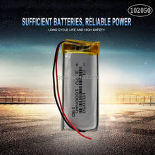 Batería recargable de polímero de litio li-po, 1000mAh, 3,7 V, 102050, para MP5, GPS, DVD, tableta, Bluetooth, cámara, célula Lipo 2024 - compra barato
