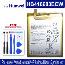 HB416683ECW Battery For Huawei Nexus 6P 4G ,Bullhead,Nexus 7,angler,Nex Nexus6P Nexus4G ,Bullhead,Nexus7,angler,Nex Bateria 2024 - buy cheap