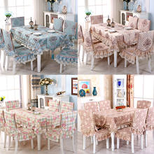 Pano de mesa de luxo europeu retangular \ mesa de jantar redonda cobre cadeira capa casamento banquete festa em casa toalha de mesa de natal r 2024 - compre barato