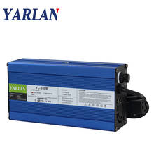 Cargador LiFePO4 de 87,6 V, 72V, 3A, 87,6 V, 3A, con ventilador utilizado para cargador de batería LiFePO4 LFP de 72V y 24S 2024 - compra barato