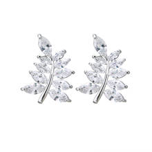 Bettyue For Women Dress Up Vivid Tree Model Of Flying In The Wind AAA Zirconia Fascinating Earring Fashion Party Brilliant Gift 2024 - buy cheap