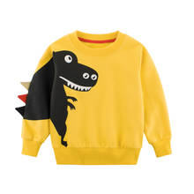 Children Sweater Winter Cartoon Clothes For Little Boys 2-7 Years Kids Dinosaur Sweater Tops Baby Autumn Soft Cute Outwear 2024 - buy cheap