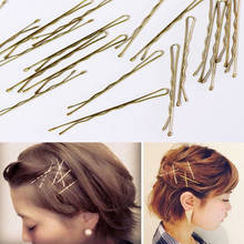 20PCS Alloy Gold Waved Hair Clips Women Bang Side  Fixed Hairstyle Hairpins Barrette Hairgrips Headwear Styling Hair Accessories 2024 - buy cheap