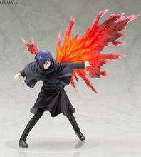 26cm Anime Tokyo Ghoul ARTFX J Touka Kirishima Fire Wings Ver. Figura de acción de PVC a escala 1/8, juguetes de colección, envío directo 2024 - compra barato