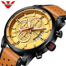 NIBOSI Watch Men Analog Luxury Brand Leather Sports Watches Men's Army Military Watch Male Date Quartz Clock Relogio Masculino 2024 - buy cheap