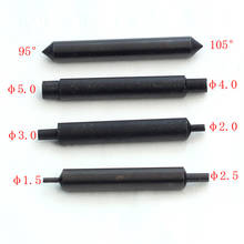 Black Color Tracer Point HSS Probe for DEFU Vartical Key Cutting Machines,Decoder 1.5mm 2.0mm 2.5mm 3.0mm 4.0mm 5.0mm 105 degree 2024 - buy cheap