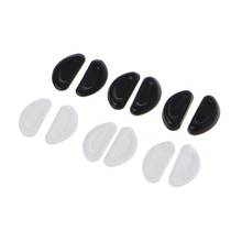 10Pairs Adhesive Eyeglasses Nose Pads D Shape Anti-Slip Soft Silicone Nose Pads 94PA 2024 - buy cheap