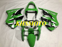 Injection mold Fairing kit for KAWASAKI Ninja ZX6R 636 00 01 02 ZX 6R 2000 2001 2002 ABS Green black Fairings set+gifts KG19 2024 - buy cheap