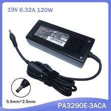 Adaptador de corriente CA para portátil, cargador de 19V, 6.3A, 120W, para Toshiba, PA3717E-1AC3, PA3290E-3ACA, PA3290U-3AC3, PA3717U-1ACA 2024 - compra barato