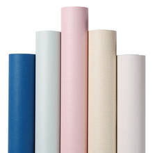 Papel tapiz de PVC impermeable para sala de estar, tapiz de Color sólido moderno, decoración del hogar, azul, rosa y Beige, rollo de papel tapiz para paredes de dormitorio, behang 2024 - compra barato