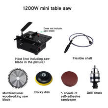 Miniature Precision Woodworking Table Saw 12-24V Household Electric Woodworking Sliding Table Saw Multifunctional Cut Machine 2024 - buy cheap