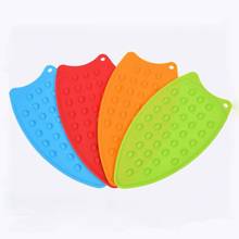 2020 New Creative Silicone Iron Hot Protection Rest Pad Mat Rest Ironing Pad Insulation Boards Safe Surface Iron Stand Mat Hot 2024 - buy cheap