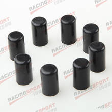 8PCS 8mm 5/16" Silicone Blanking Cap Intake Vacuum Hose End Bung Plug Silicon 2024 - buy cheap