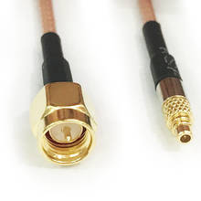 10pcs SMA Male to MMCX Male Straight Connector RF Pigtail Cable RG316 10/15/20/30/50cm 1/2/3m 2024 - buy cheap