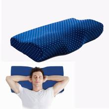 Almohadas ortopédicas de látex para cama, esponja cómoda para dormir, protección para el cuello, rebote lento 2024 - compra barato