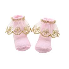 0-12M Newborn Infant Baby Girls Soft Socks Cute Net Yarn Bowknot Kids Princess Socks 2024 - buy cheap